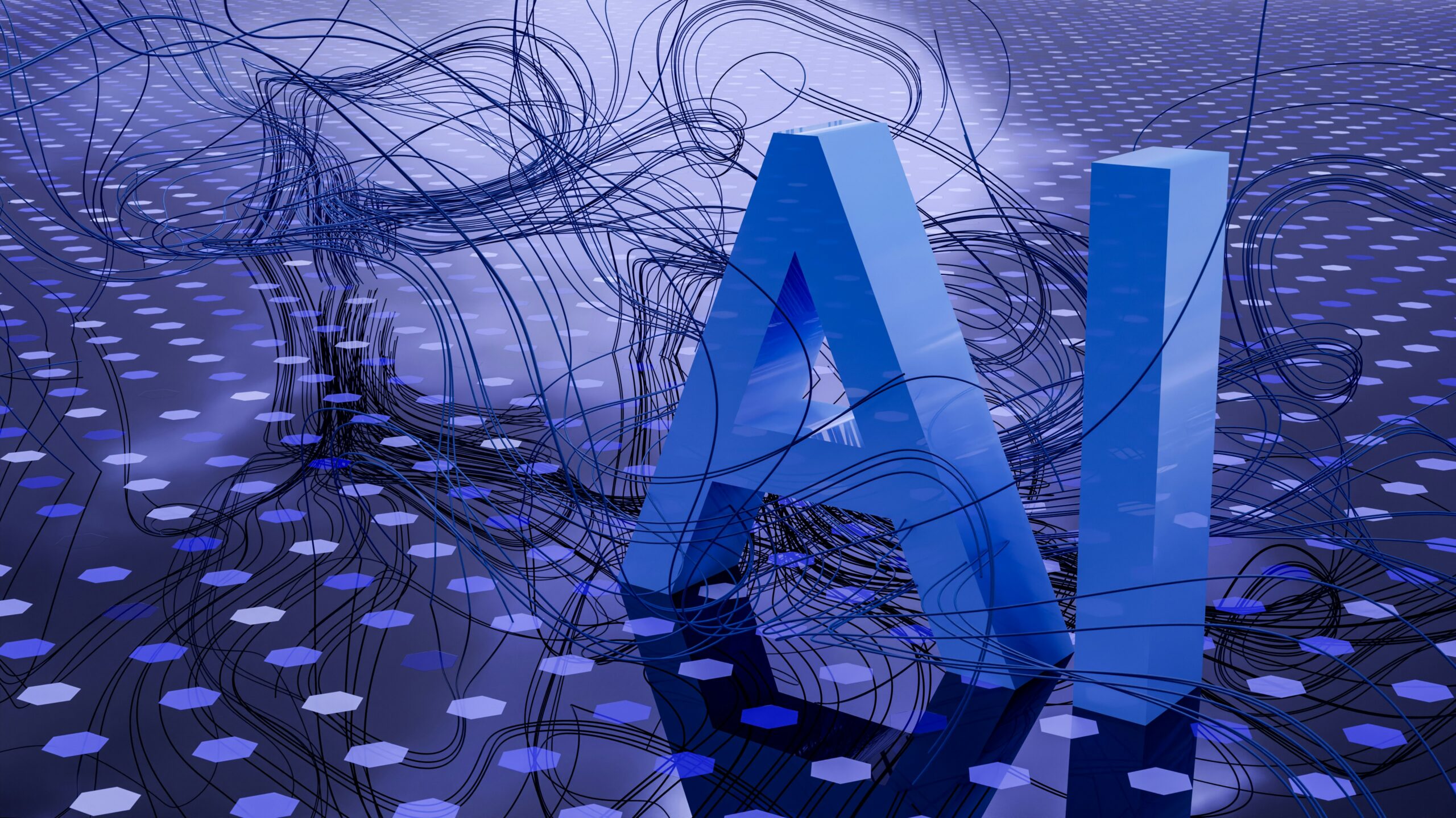 a-computer-generated-image-of-the-letter-a